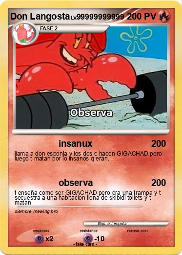 Pokemon Don Langosta