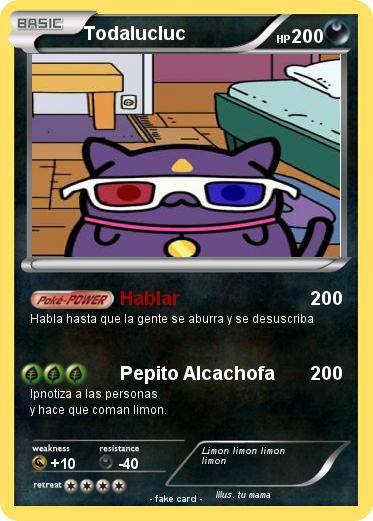 Pokemon Todalucluc