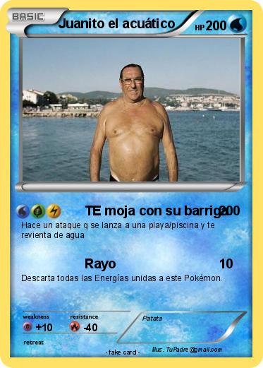 Pokemon Juanito el acuático
