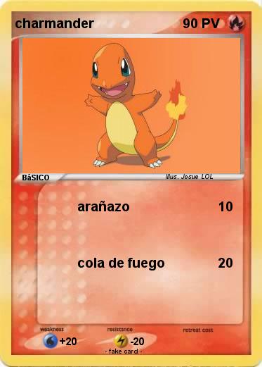 Pokemon charmander
