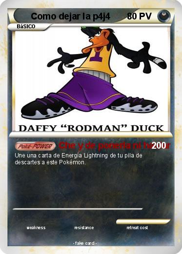 Pokemon Como dejar la p4j4