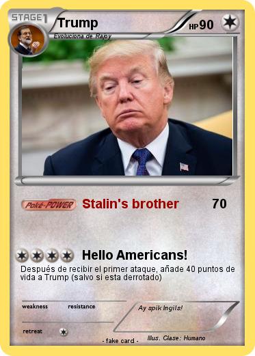 Pokemon Trump