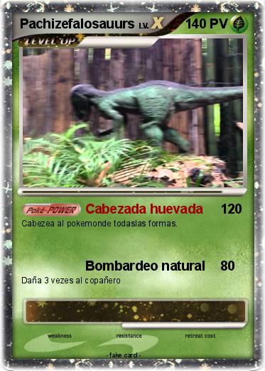 Pokemon Pachizefalosauurs