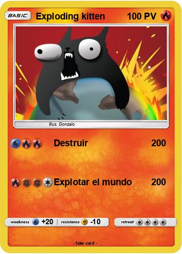 Pokemon Exploding kitten