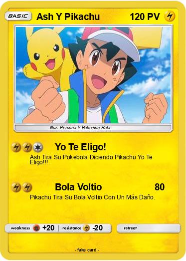 Pokemon Ash Y Pikachu