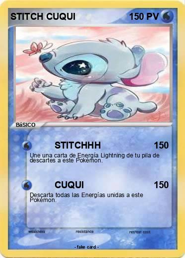 Pokemon STITCH CUQUI