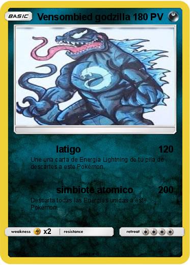 Pokemon Vensombied godzilla