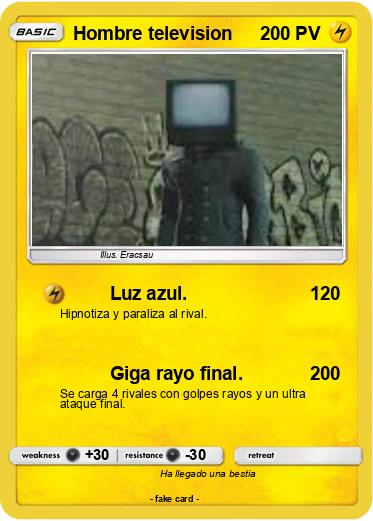 Pokemon Hombre television