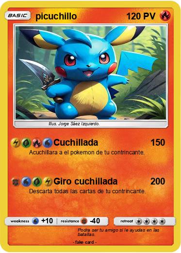 Pokemon picuchillo