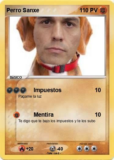 Pokemon Perro Sanxe