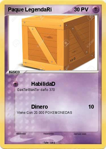 Pokemon Paque LegendaRi