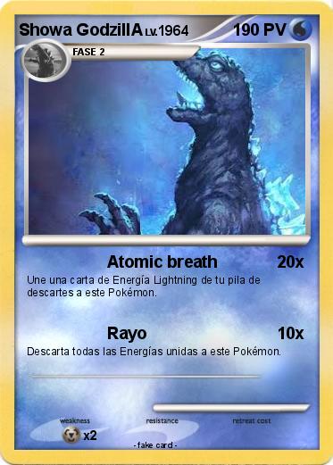 Pokemon Showa GodzillA
