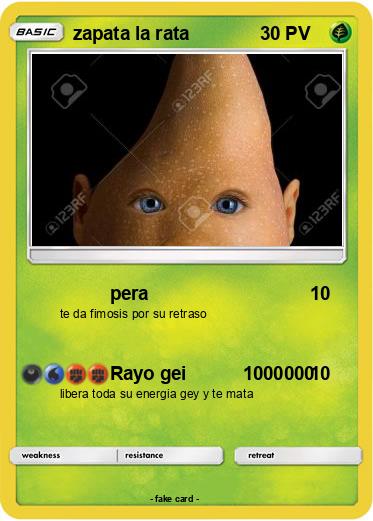 Pokemon zapata la rata