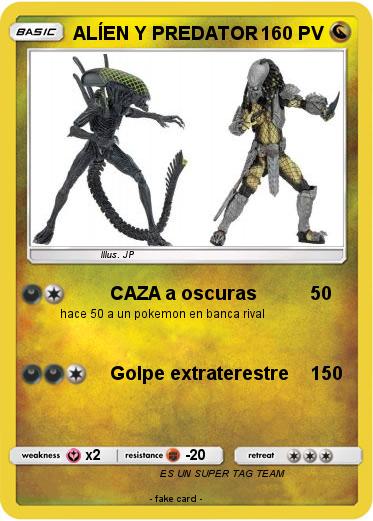 Pokemon ALÍEN Y PREDATOR