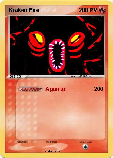 Pokemon Kraken Fire