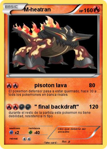 Pokemon M-heatran