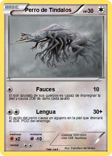 Pokemon Perro de Tindalos