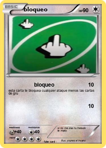 Pokemon bloqueo
