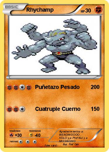 Pokemon Rhychamp