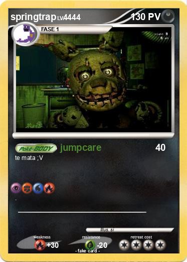 Pokemon springtrap