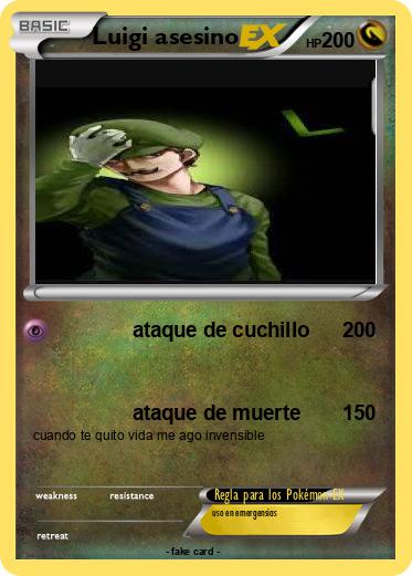 Pokemon Luigi asesino