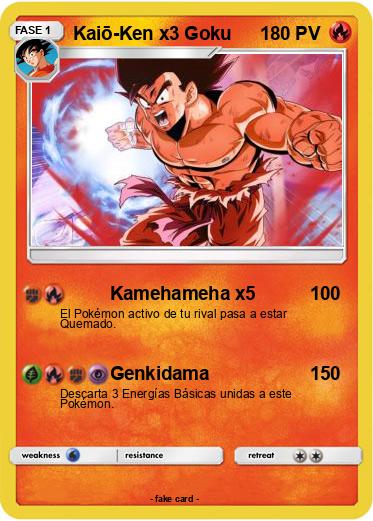 Pokemon Kaiō-Ken x3 Goku