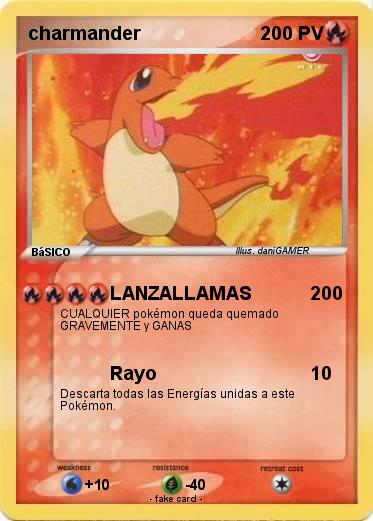 Pokemon charmander