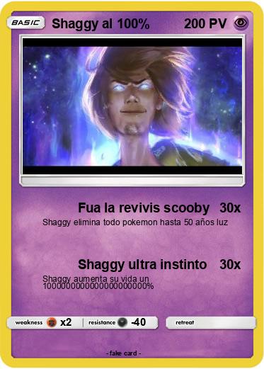 Pokemon Shaggy al 100%