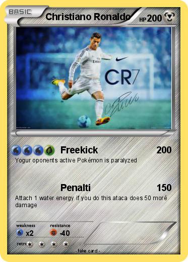 Pokemon Christiano Ronaldo