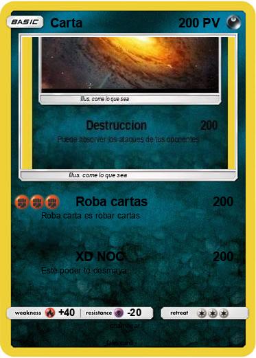 Pokemon Carta