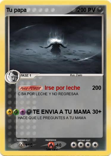 Pokemon Tu papa