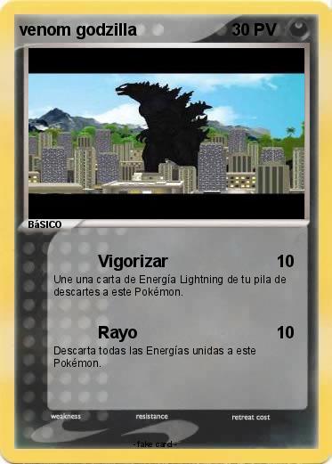 Pokemon venom godzilla