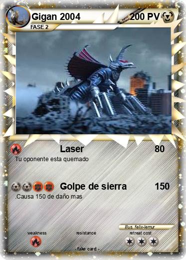 Pokemon Gigan 2004