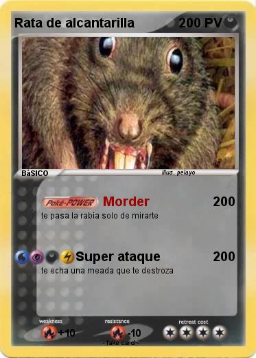 Pokemon Rata de alcantarilla