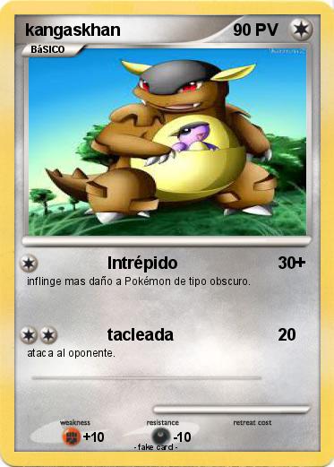 Pokemon kangaskhan