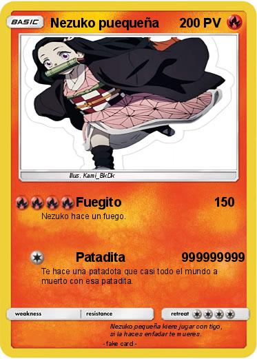 Pokemon Nezuko puequeña