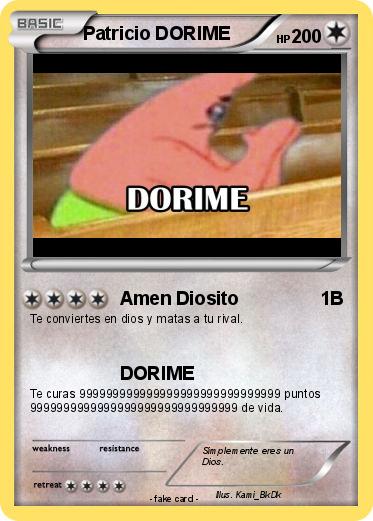 Pokemon Patricio DORIME