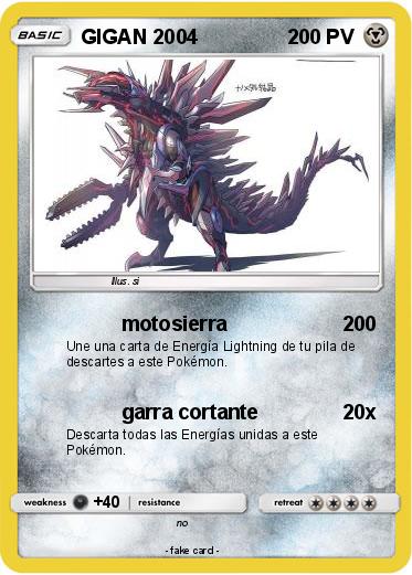 Pokemon GIGAN 2004