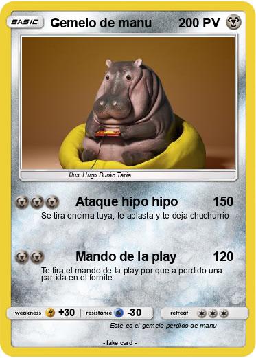 Pokemon Gemelo de manu