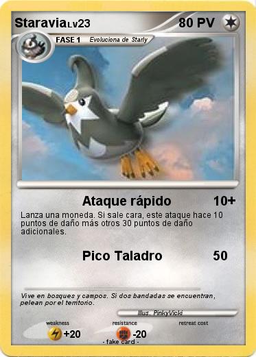 Pokemon Staravia