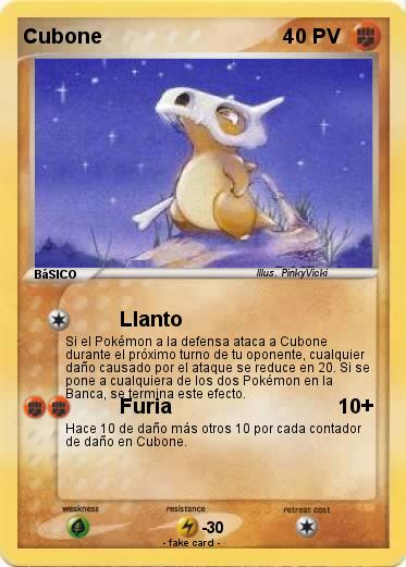 Pokemon Cubone