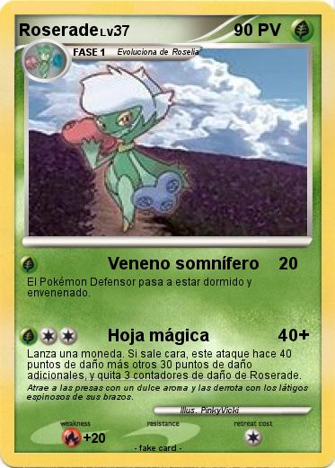 Pokemon Roserade