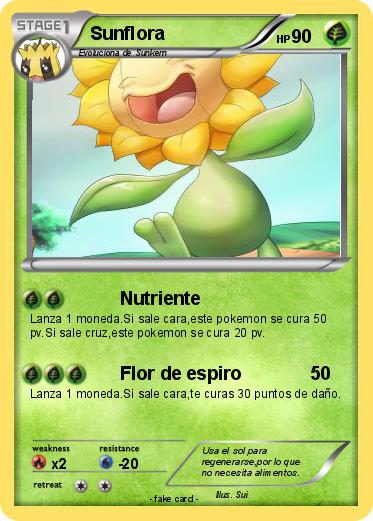 Pokemon Sunflora