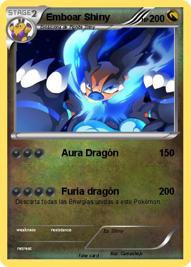 Pokemon Emboar Shiny