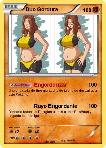 Pokemon Duo Gordura