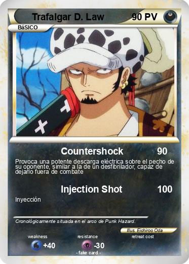 Pokemon Trafalgar D. Law