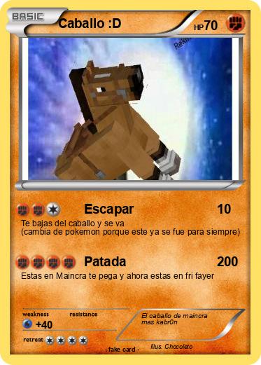 Pokemon Caballo :D
