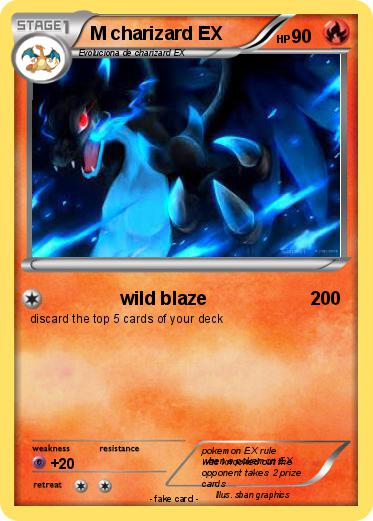 Pokemon M charizard EX