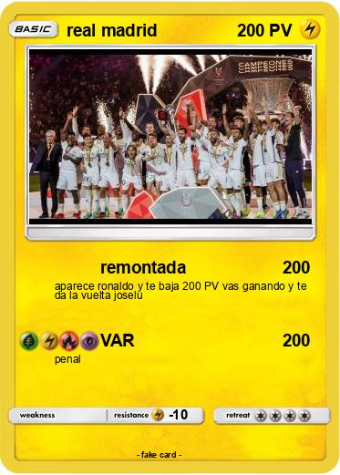 Pokemon real madrid