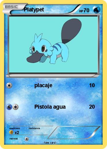 Pokemon Platypet